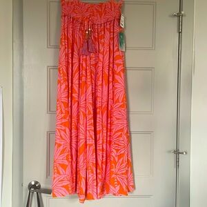 Tropical flowy pants perfect for vacation!